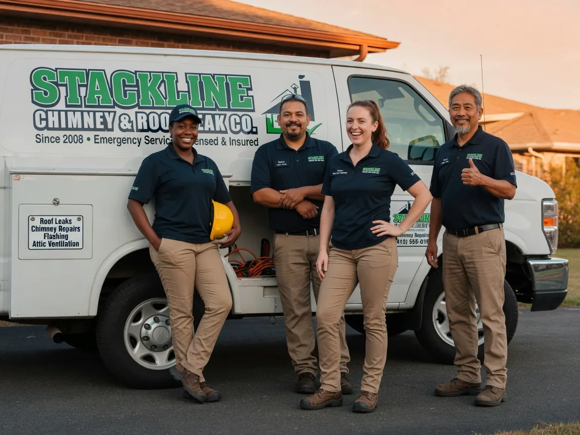 Chimney flashing repair company in Vandalia, OH